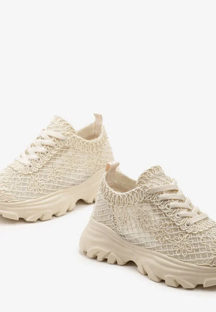 Jilly - Sneakers con ricamo