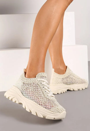 Jilly - Sneakers con ricamo