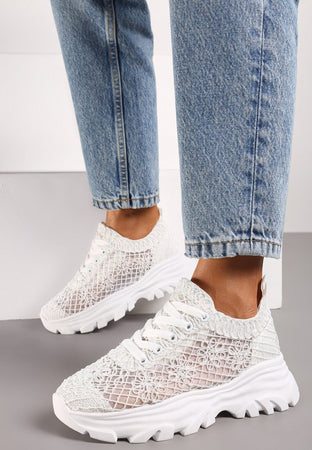 Jilly - Sneakers con ricamo