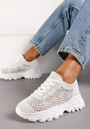 Jilly - Sneakers con ricamo