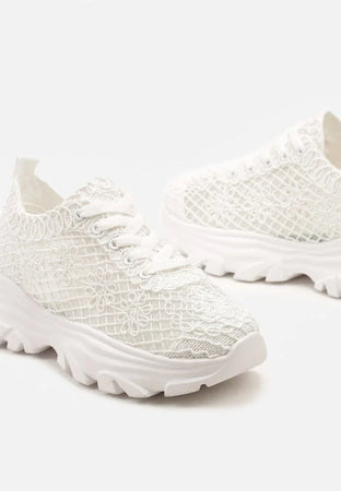 Jilly - Sneakers con ricamo