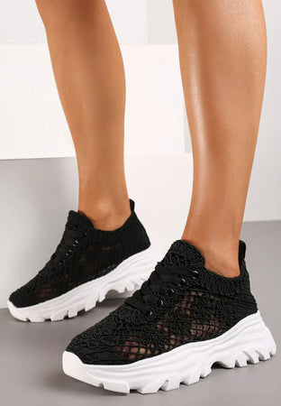Jilly - Sneakers con ricamo
