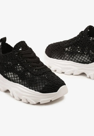 Jilly - Sneakers con ricamo