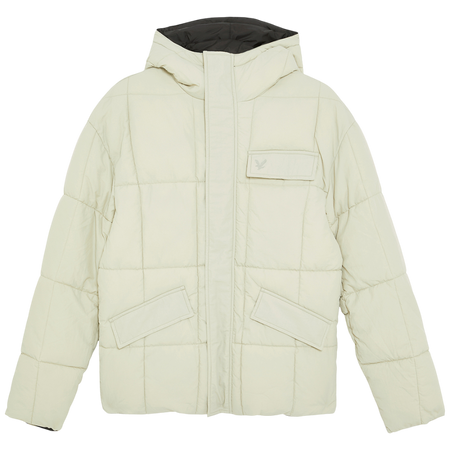 Lyle & Scott giacca reversibile beige nera JK2323V-X960