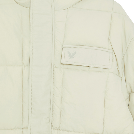 Lyle & Scott giacca reversibile beige nera JK2323V-X960