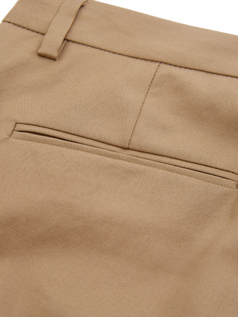 Lardini Pantalone in Cotone Beige da donna