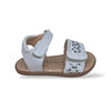 Sandali Bambina GIOSEPPO SANDOWN 78812 Bianchi – Scarpe Cerimonia in Pelle con Velcro