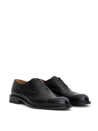 Dior Mocassino Oxford Stringato in Pelle Nera da uomo