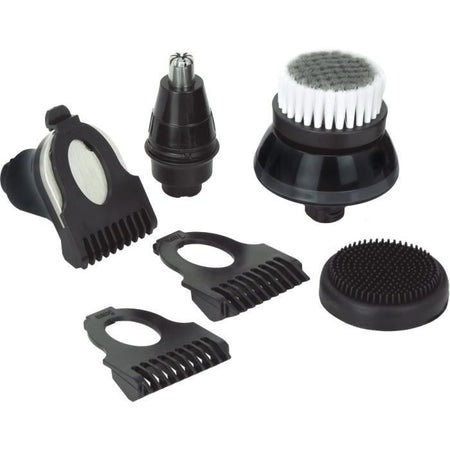 Kit per la rasatura e la cura del viso - JOCCA - 1602 - Batteria ai polimeri di litio da 600 mAh - 3,7 V - Durata della batteria di 1 ora