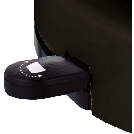 Robot da cucina JOCCA - Ciotola in acciaio inossidabile da 3,5 l - 5 velocità - Nero e grigio