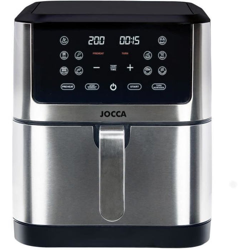 Friggitrice senza olio - JOCCA - 2193 - 8L - 1800 W - 30,3 x 38,3 x 35,1 cm - Acciaio inox
