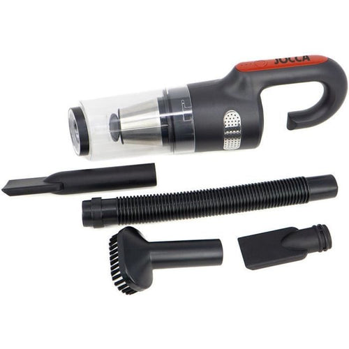 Aspirapolvere ricaricabile per auto - JOCCA - Senza fili - 7500 Pa - 18 min - 0,5 L - Nero / Rosso