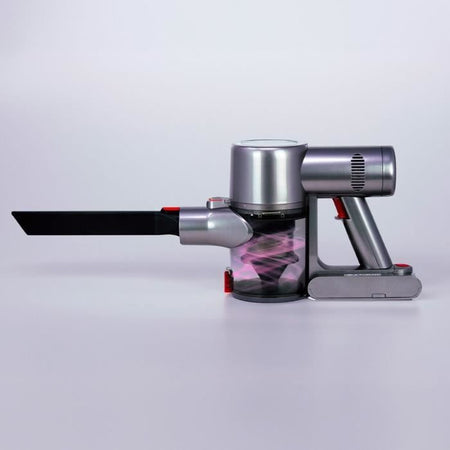 JOCCA Aspirapolvere a batteria con touchscreen - 8000 Pa - 55 minuti - 0,7 L - Grigio