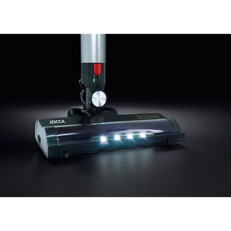 JOCCA Aspirapolvere a batteria con touchscreen - 8000 Pa - 55 minuti - 0,7 L - Grigio