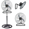 Ventilatore 3 in 1 da colonna, da parete e da tavolo con inclinazione variabile- 80W- 3 velocità
oscillante o fisso - ElettroWatt.eu