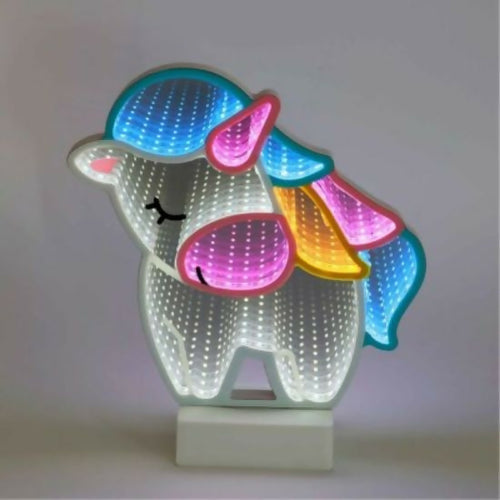 Lampada Led Effetto Neon Unicorn itotal