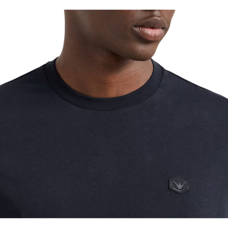 EMPORIO ARMANI t-shirt uomo emporio armani - t-shirt - blu da uomo
