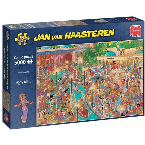 Puzzle - JUMBO - Efteling Fata Morgana 5000 pezzi - Puzzle di Jan Van Haasteren, qualità e stile unico
