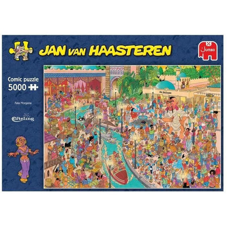 Puzzle - JUMBO - Efteling Fata Morgana 5000 pezzi - Puzzle di Jan Van Haasteren, qualità e stile unico