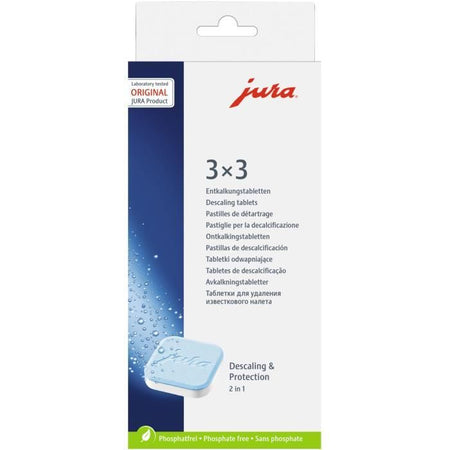 Confezione da 9 pastiglie decalcificanti JURA