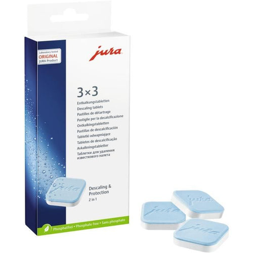Confezione da 9 pastiglie decalcificanti JURA