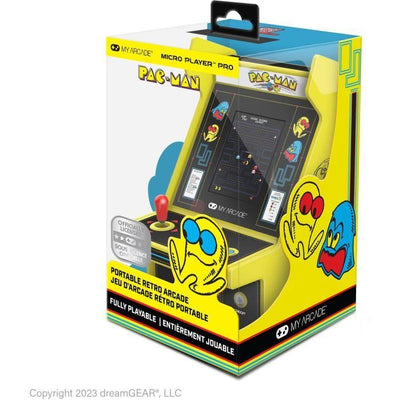 Micro Player PRO - Pac-Man - Gioco retrogaming - Schermo ad alta risoluzione da 7 cm