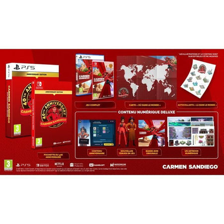 Carmen Sandiego 40th Anniversary Edition - Gioco per Nintendo Switch