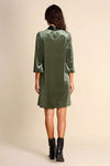 JUSTMINE | Abito in jersey di velluto stretch