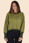 JUSTMINE | Maglione in misto lana fantasia