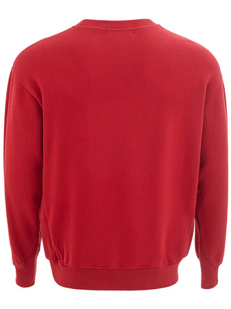 Ambush Felpa Rossa con logo da uomo