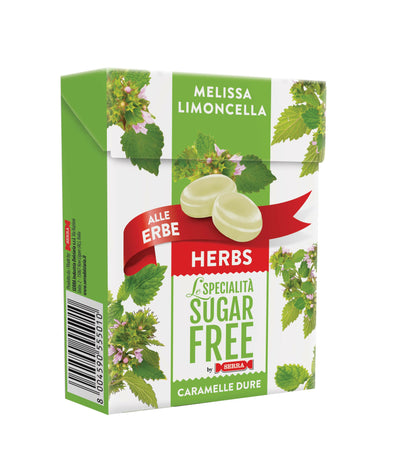 Caramelle senza zucchero alle Erbe con Melissa Limoncella 50g Serra gusto pieno e intenso