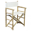 Sedia regista Mojito da esterno in legno di Bamboo, 60 x 44 x 88 cm