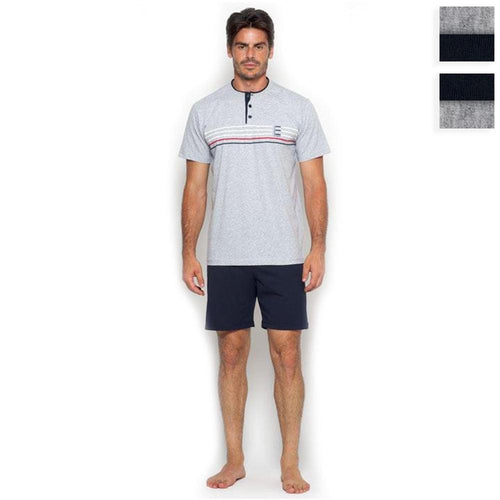 Jamas Pigiama Corto Estivo da Uomo EJ 2081 S41 - Passarelli Biancheria
