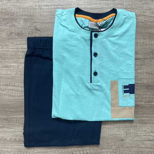 Jamas Pigiama Corto Estivo da Uomo EJ 2085 S41