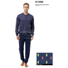 Jamas Pigiama Uomo Cotone Leggero Maniche Lunghe EJ 9405 2504S60