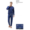 Jamas Pigiama Uomo Cotone Leggero Maniche Lunghe EJ 9413 2504S74