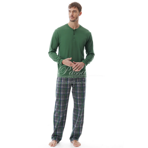Jamas Pigiama da Uomo in Caldo Cotone IJ 9355 2312S54