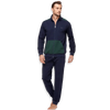 Jamas Tuta da Uomo Felpa con Zip IJ9281 S88 - Passarelli Biancheria