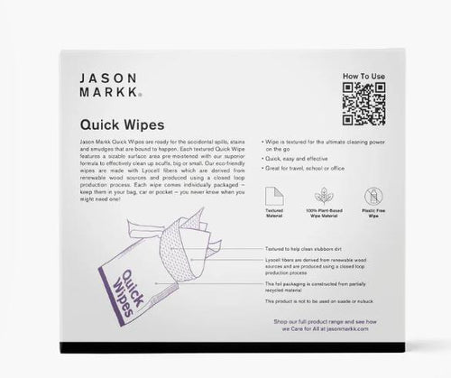 Jason Markk Quick Wipes White