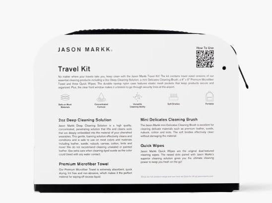 Jason Markk Travel Kit Black