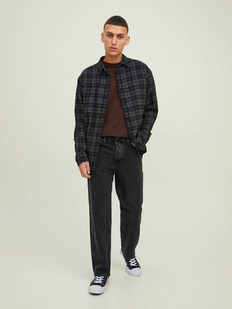 Jeans Jack & Jones Eddie Original 275 black denim