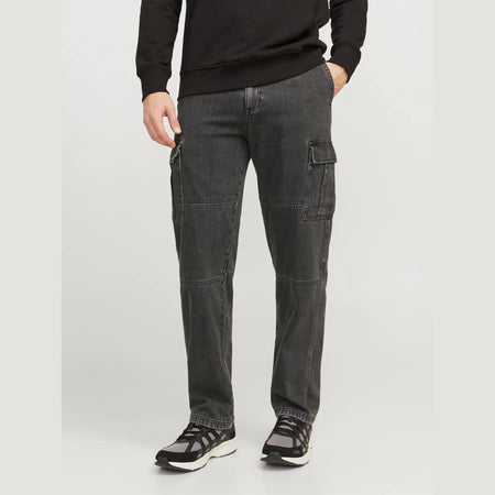 Jeans Jack & Jones Eddie Wade 348 black denim