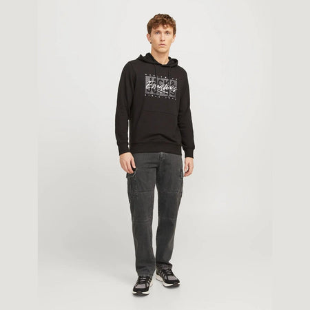 Jeans Jack & Jones Eddie Wade 348 black denim