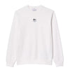 Lacoste felpe senza cappuccio uomo lacoste - sweatshirt - bianco da uomo