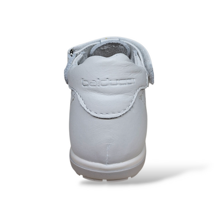 Scarpe Primi Passi Balducci Cita Occhi di Bue Pelle Bianco Made in Italy Bambino