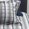 Completo Lenzuola Trussardi Light Tartan Matrimoniale Raso di Cotone - The King Luxury