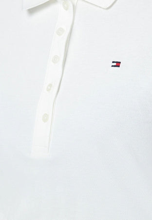 Tommy Hilfiger VESTITO REG RWB F&amp;F POLO DRESS da donna