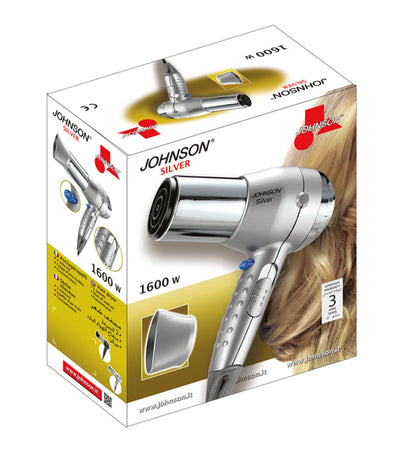 Phon Professionale 1600W 2 Velocità Temperature Ceramica Viaggio Phon Fon Cavo