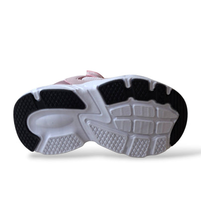 Scarpe sneakers Bambine e ragazze Diadora ALLEY 101.183107 rosa-bianco laccio elastico e velcro