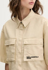 KARL LAGERFELD CAMICIA KLJ UTILITY BLOUSE da donna